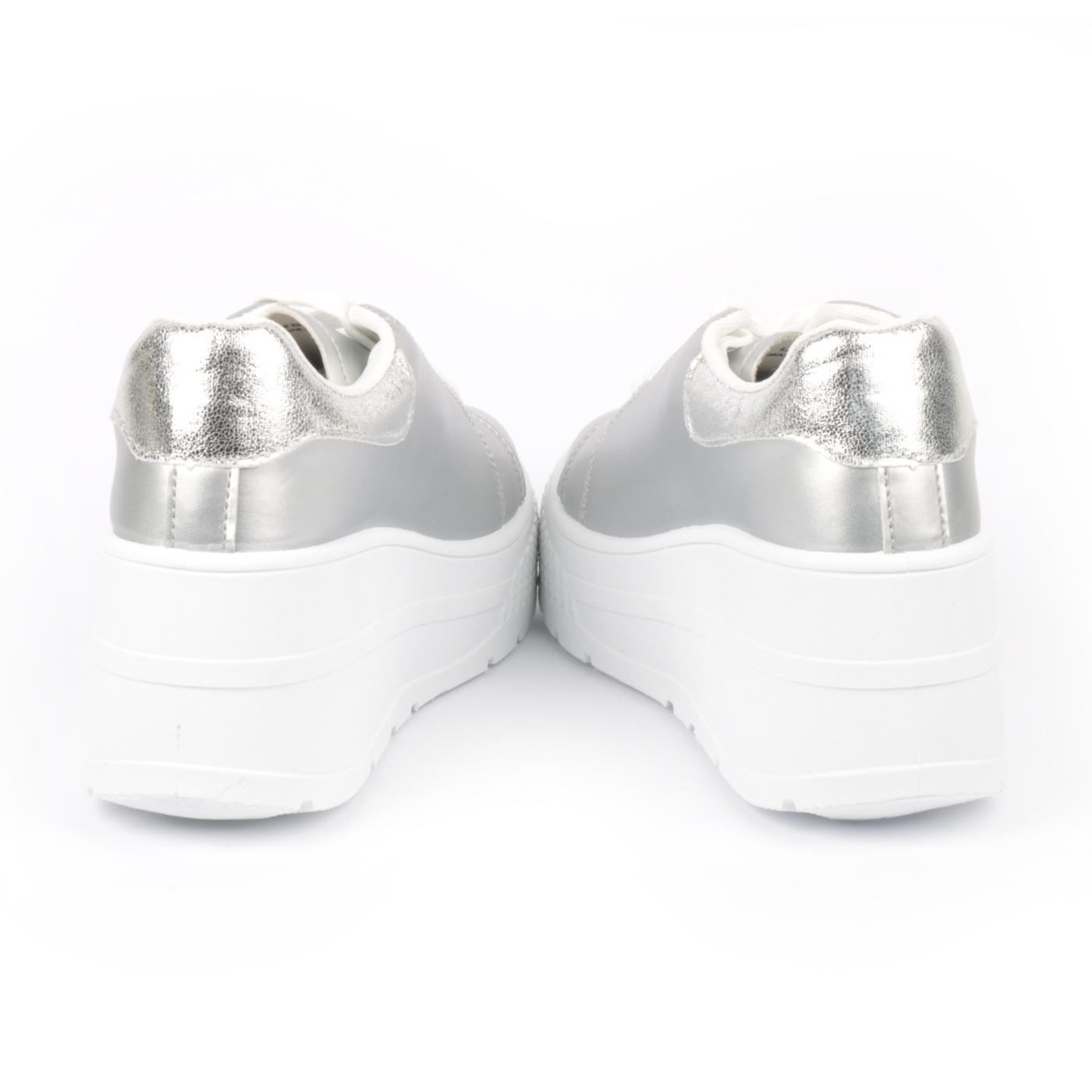 Flyfor - Sneakers scarpe da ginnastica ecopelle con zeppa alta - Vari  colori - MitShopping - Abbigliamento e scarpe