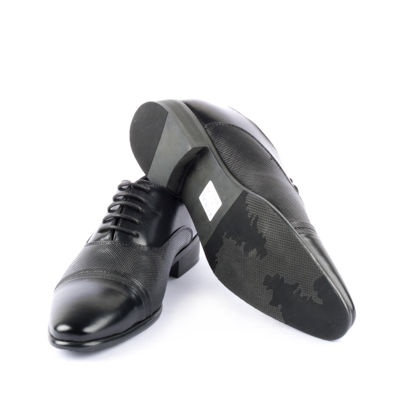 ZORRO - Scarpa elegante uomo stile Oxford con punta arrotondata - Nero -  MitShopping - Abbigliamento e scarpe