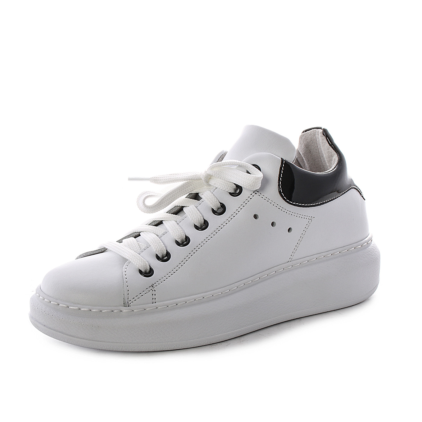 Divine Follie - Sneakers da donna con suola alta - Bianco - MitShopping -  Abbigliamento e scarpe